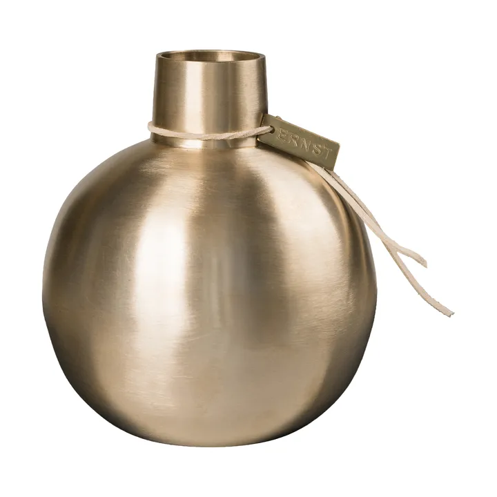 Ernst brass vase - Ø11x13 cm - ERNST
