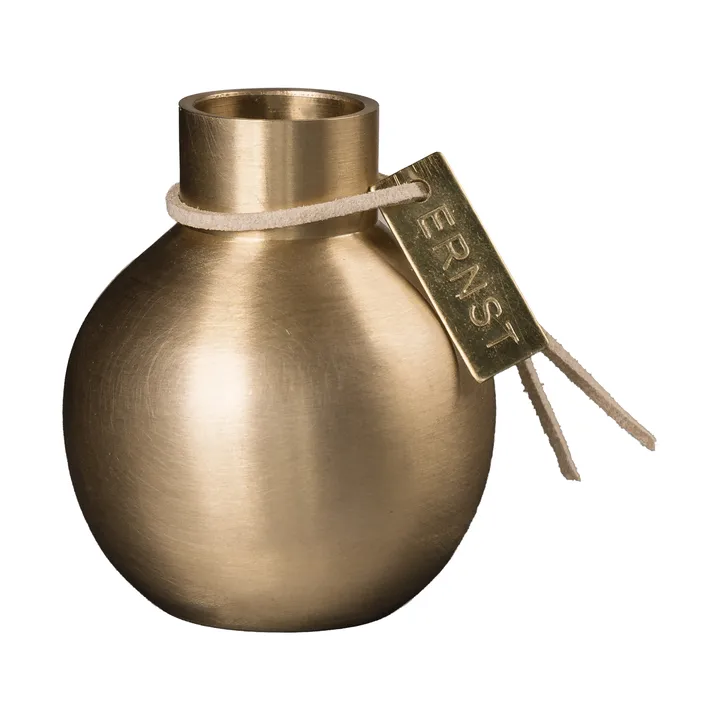 Ernst brass vase - Ø5.5x7 cm - ERNST
