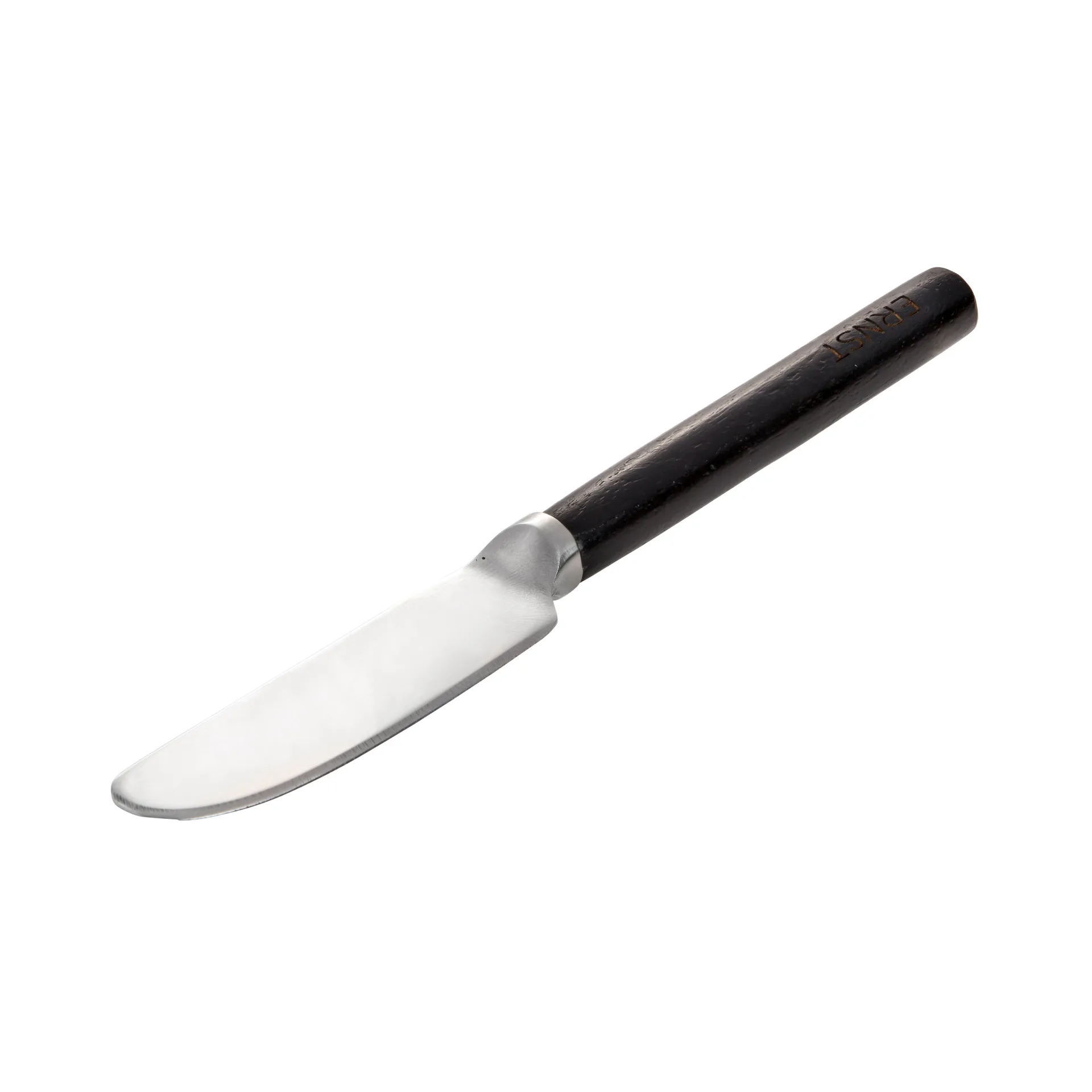 Ernst butter knife with wooden handle, black ERNST