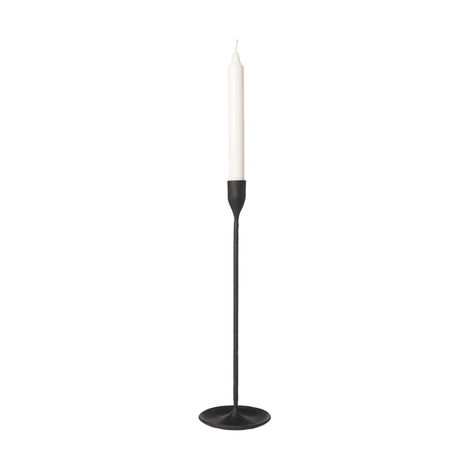 Ernst candle holder black metal, 33.5 cm ERNST