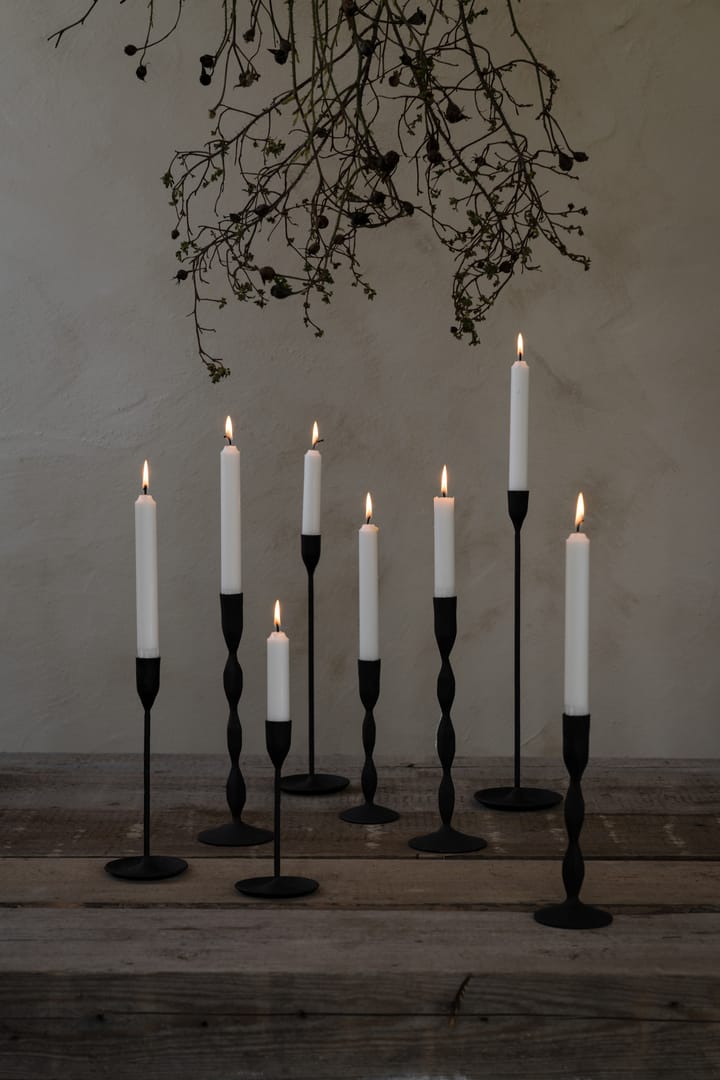 Ernst candle holder black metal, 33.5 cm ERNST