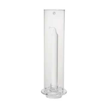 Ernst candle holder for taper candles - Glass, Ø9x27.5 cm - ERNST
