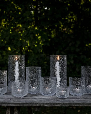 Ernst candle holder for taper candles patterned - Ø11x25 cm - ERNST