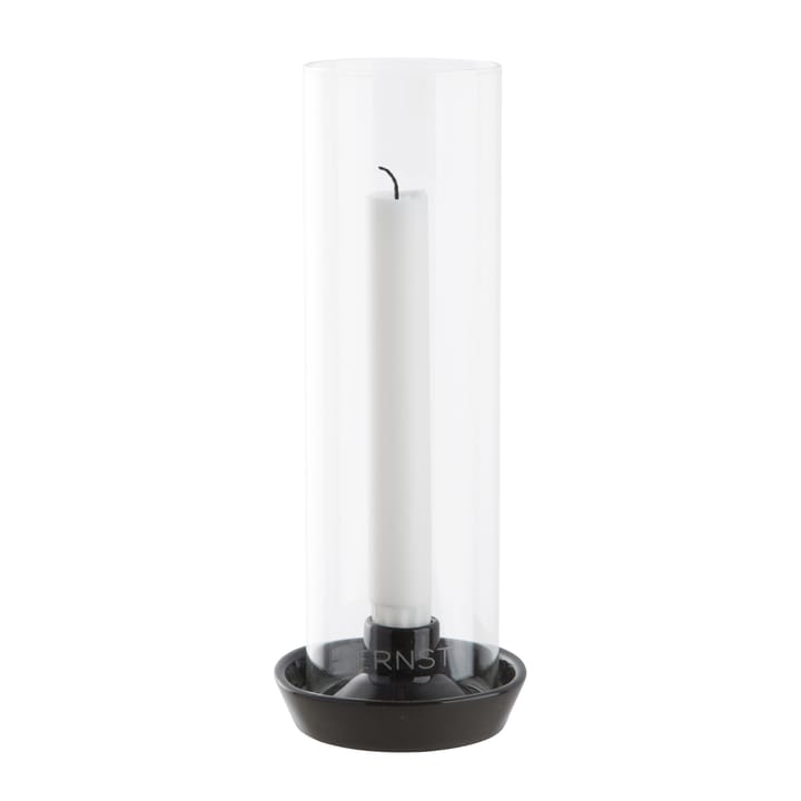 Ernst candle sticks glass cylinder - Dark grey - ERNST