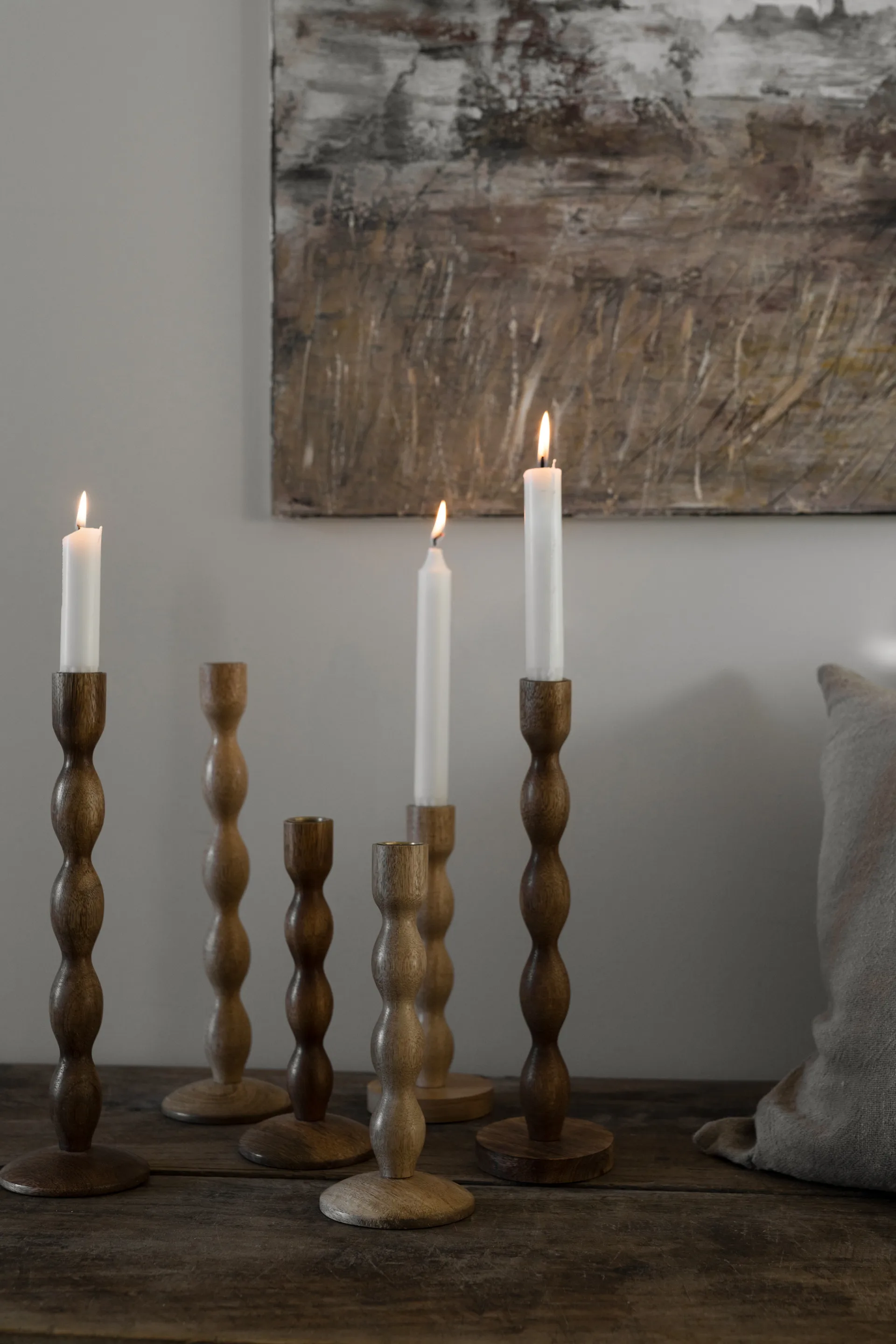 Ernst candleholder Ø9x21 cm, Natural ERNST