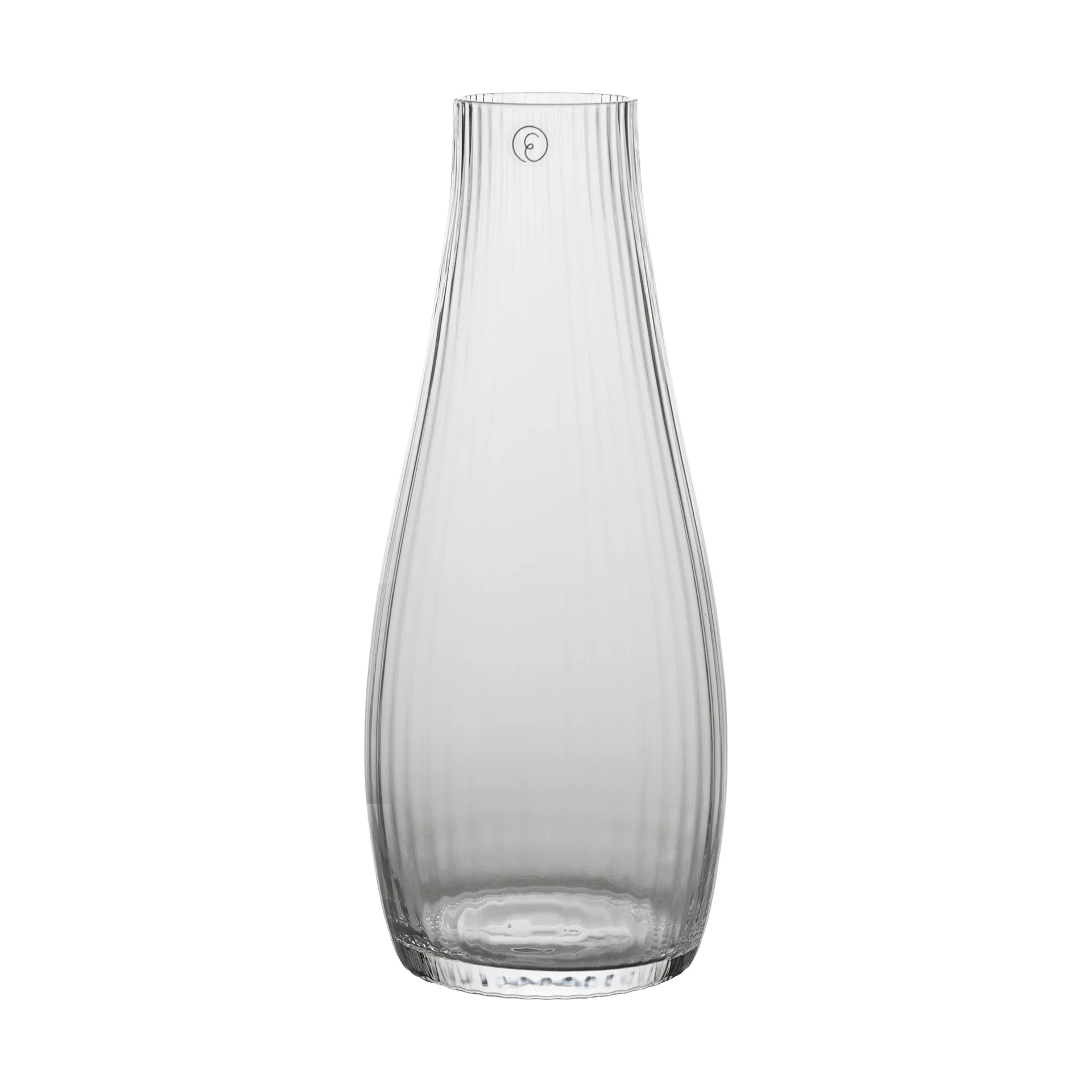 Ernst carafe ribbed glass, Clear, Ø8x19 cm ERNST