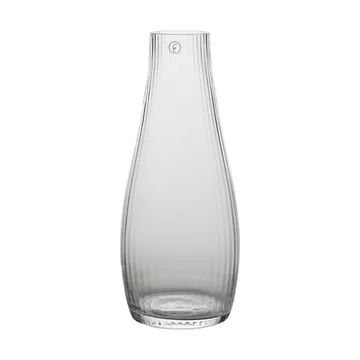 Ernst carafe ribbed glass - Clear, Ø8x19 cm - ERNST