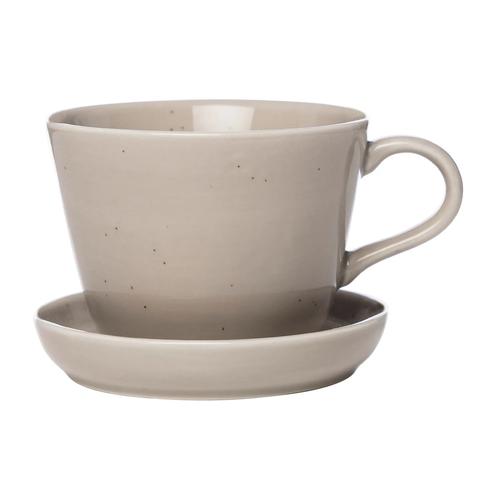 Ernst coffee cup with saucer 20 cl, Sand ERNST