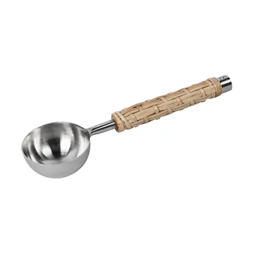 Ernst coffee scoop with braided handle - Seagrass, 18.5 cm - ERNST