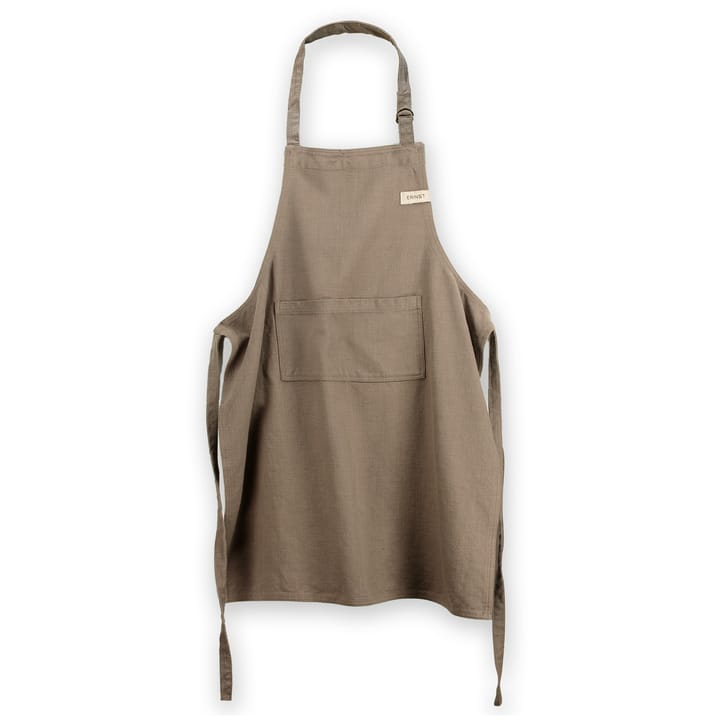 Ernst cotton apron - Mole - ERNST