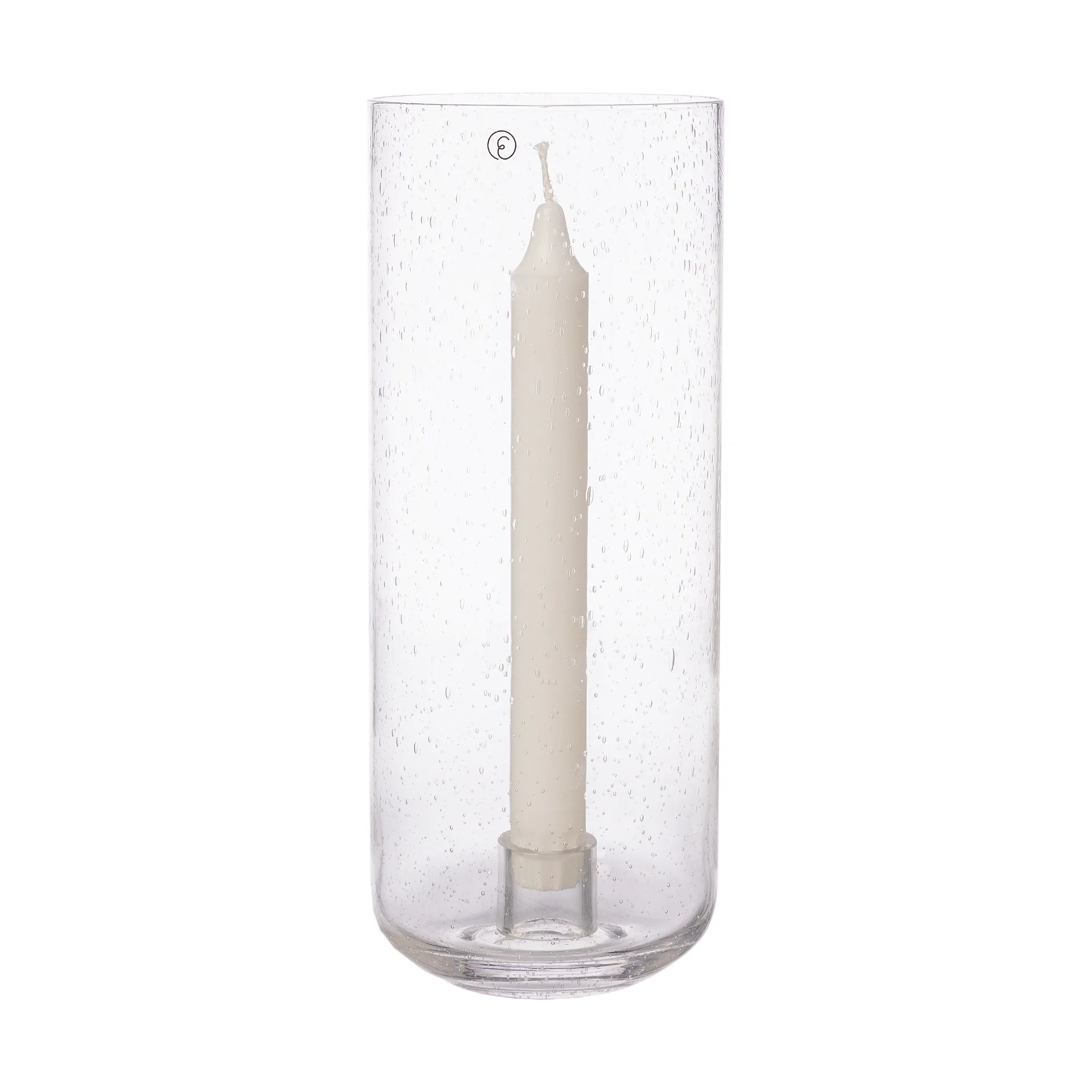 Ernst glass candlestick, Ø11x25 cm ERNST