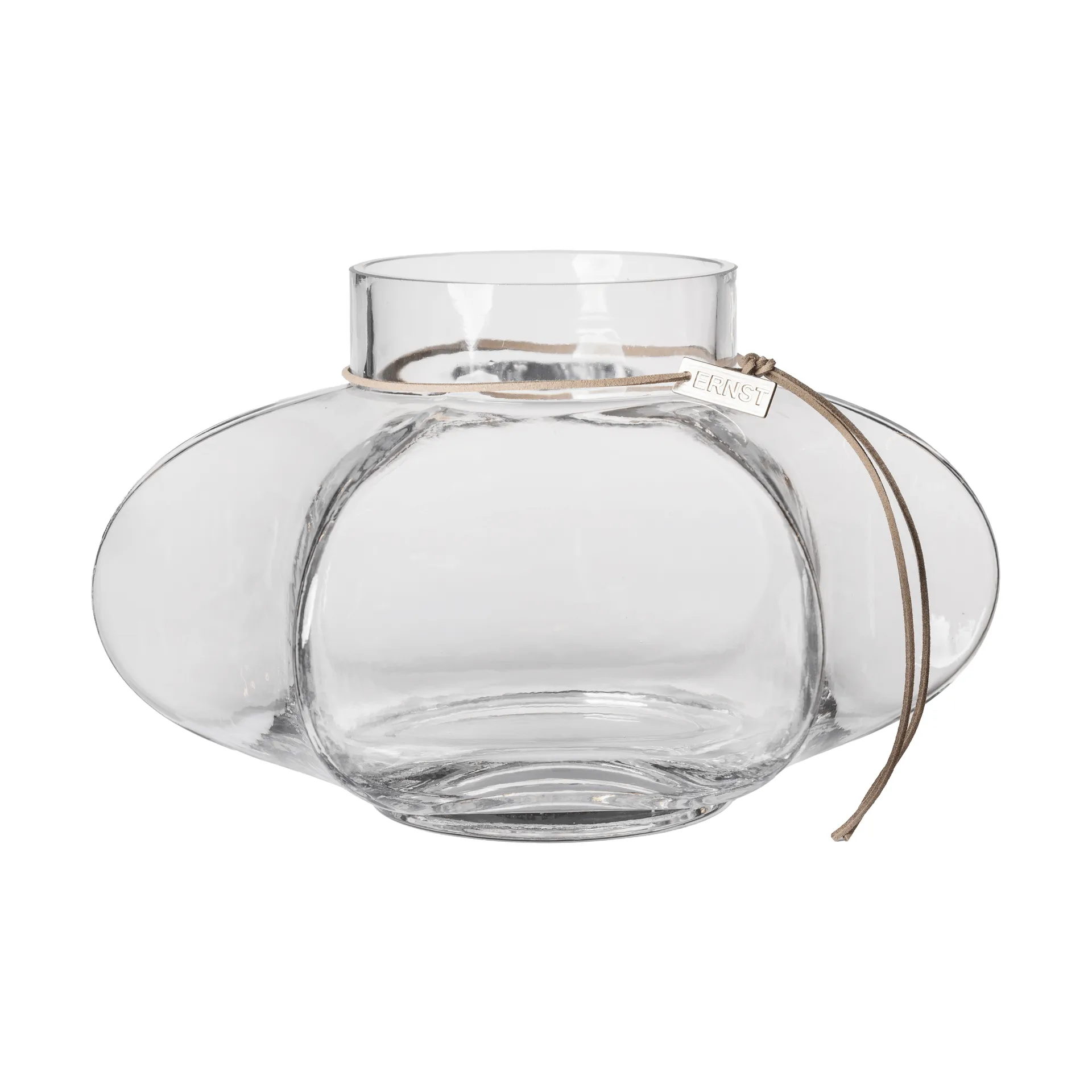 Ernst glass vase, Ø20x19.5 cm ERNST