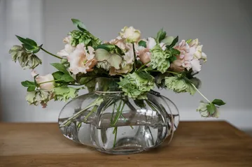 Ernst glass vase - Ø20x19.5 cm - ERNST