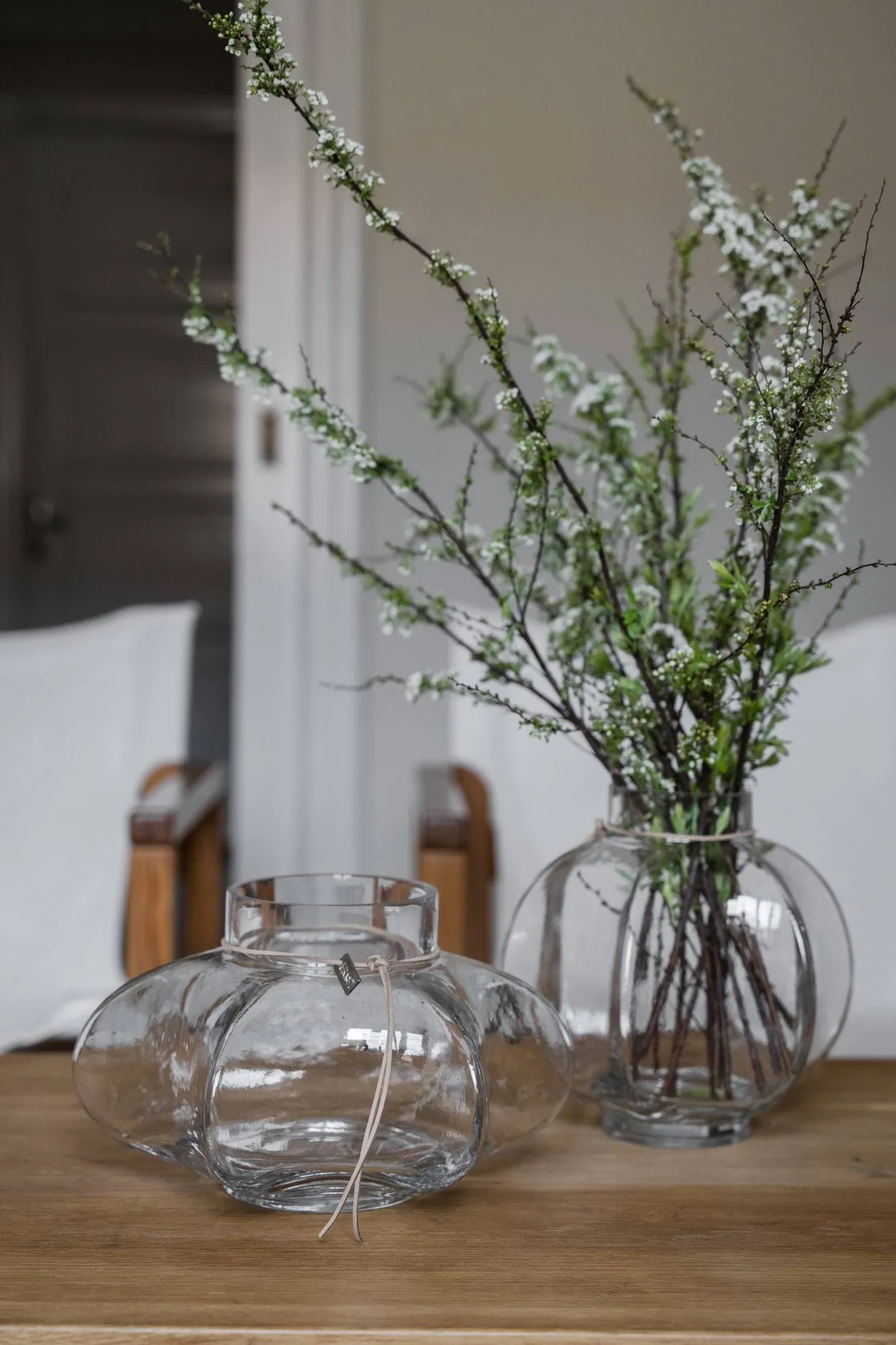Ernst glass vase, Ø20x23.5 cm ERNST