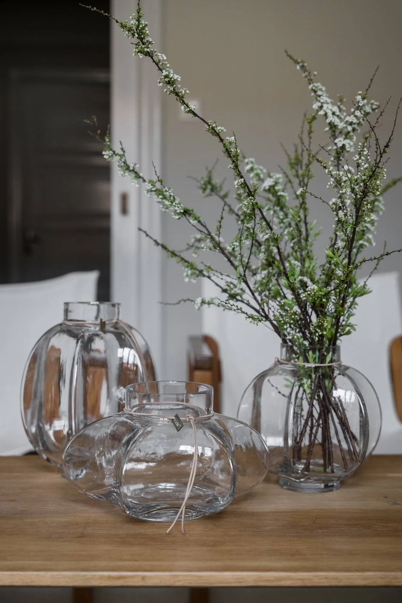 Ernst glass vase, Ø20x23.5 cm ERNST