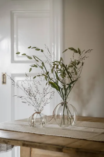Ernst glass vase for sprig or core - Ø10x10 cm - ERNST