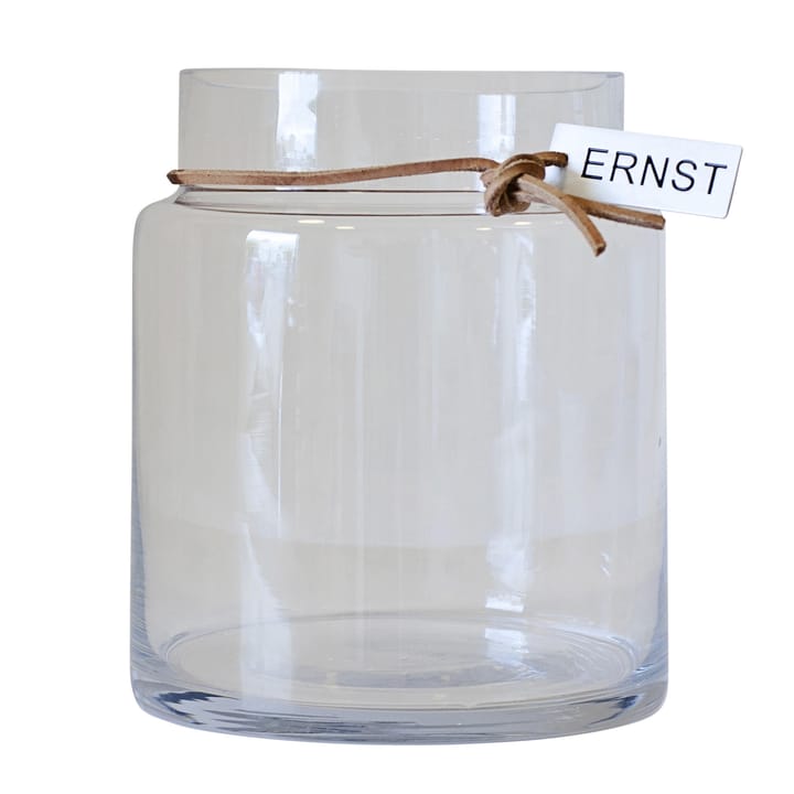 Ernst glass vase H22.5cm Ø12.5cm, clear ERNST