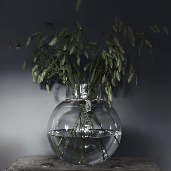 Ernst glass vase H22cm Ø21cm, clear ERNST