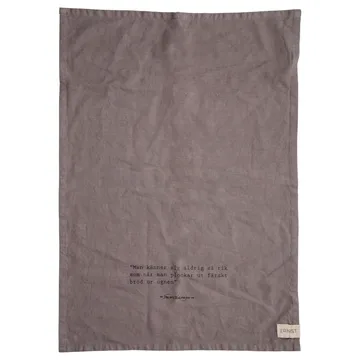 Ernst kitchen towel quote Bröd - grey - ERNST