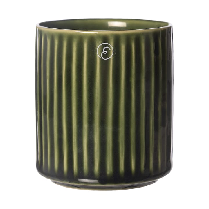 Ernst mug without handle ribbed 19 cl - Green - ERNST