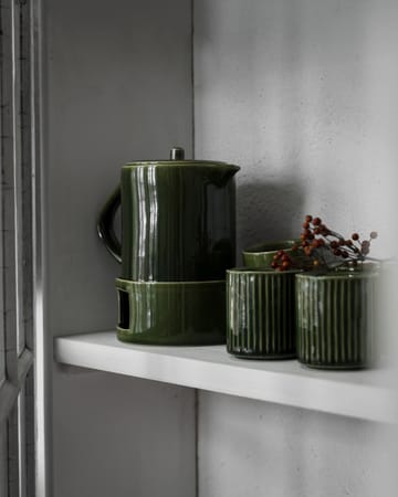 Ernst mug without handle ribbed 19 cl - Green - ERNST