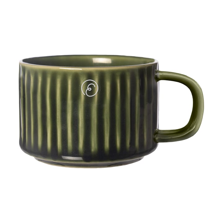 Ernst mulled wine mug ribbed small 10 cl - Green - ERNST