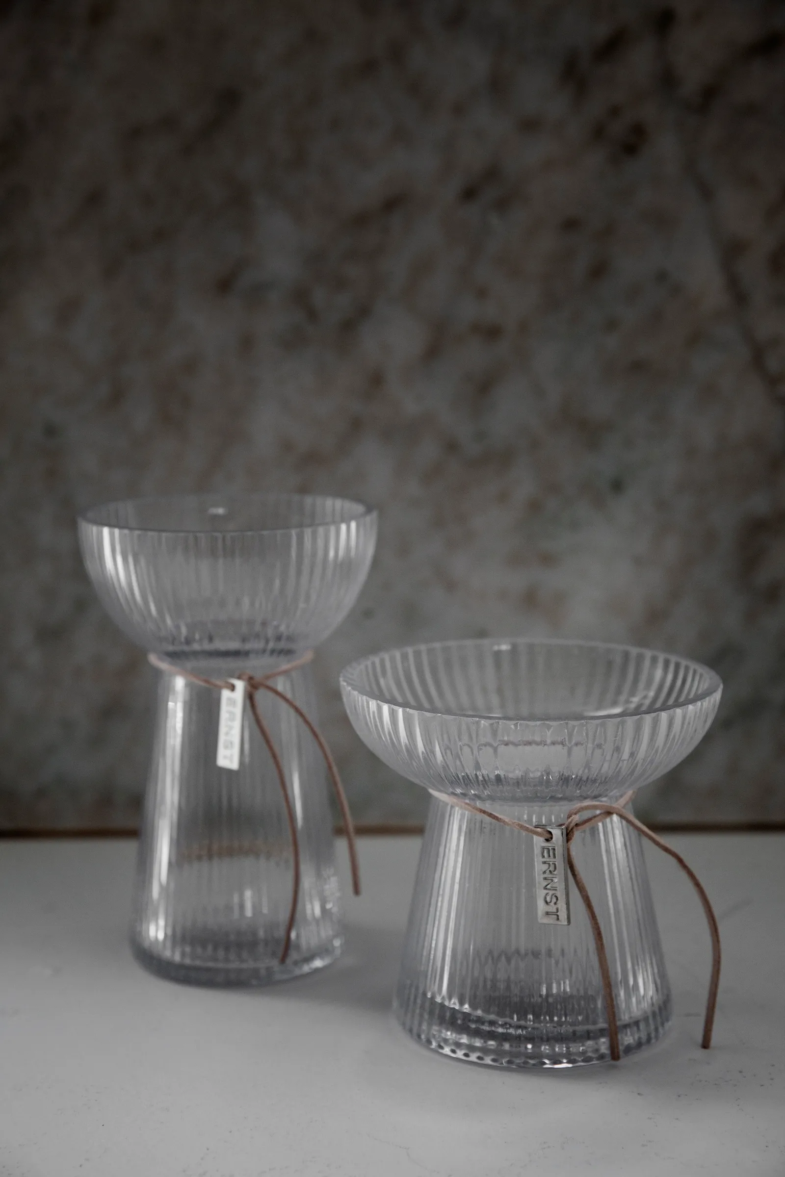 Ernst Onion vase striped, 11 cm ERNST