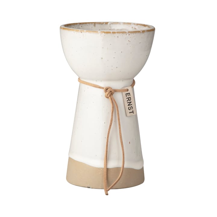 Ernst onion vase white, 15 cm ERNST