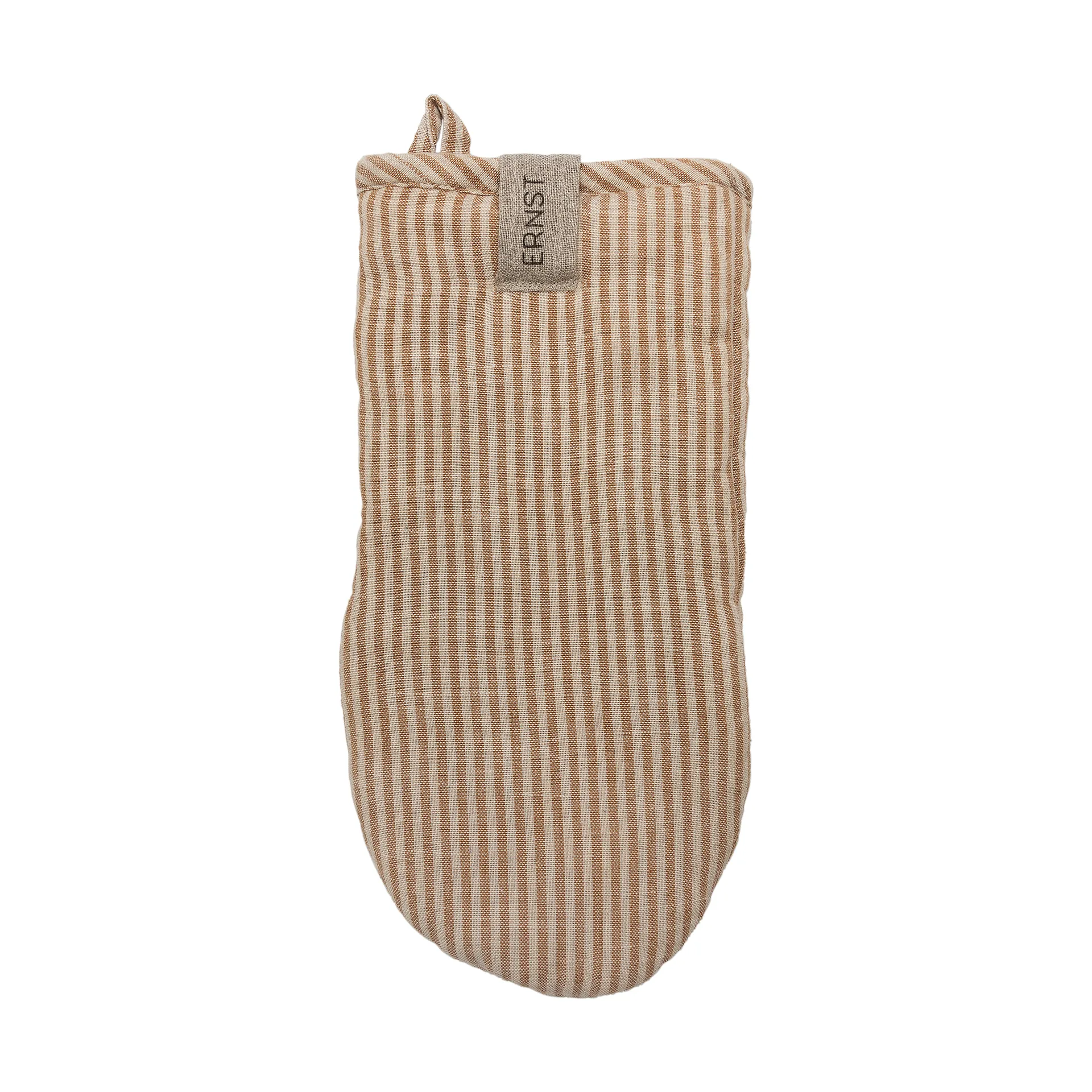Ernst oven mitt striped, Kola-beige ERNST