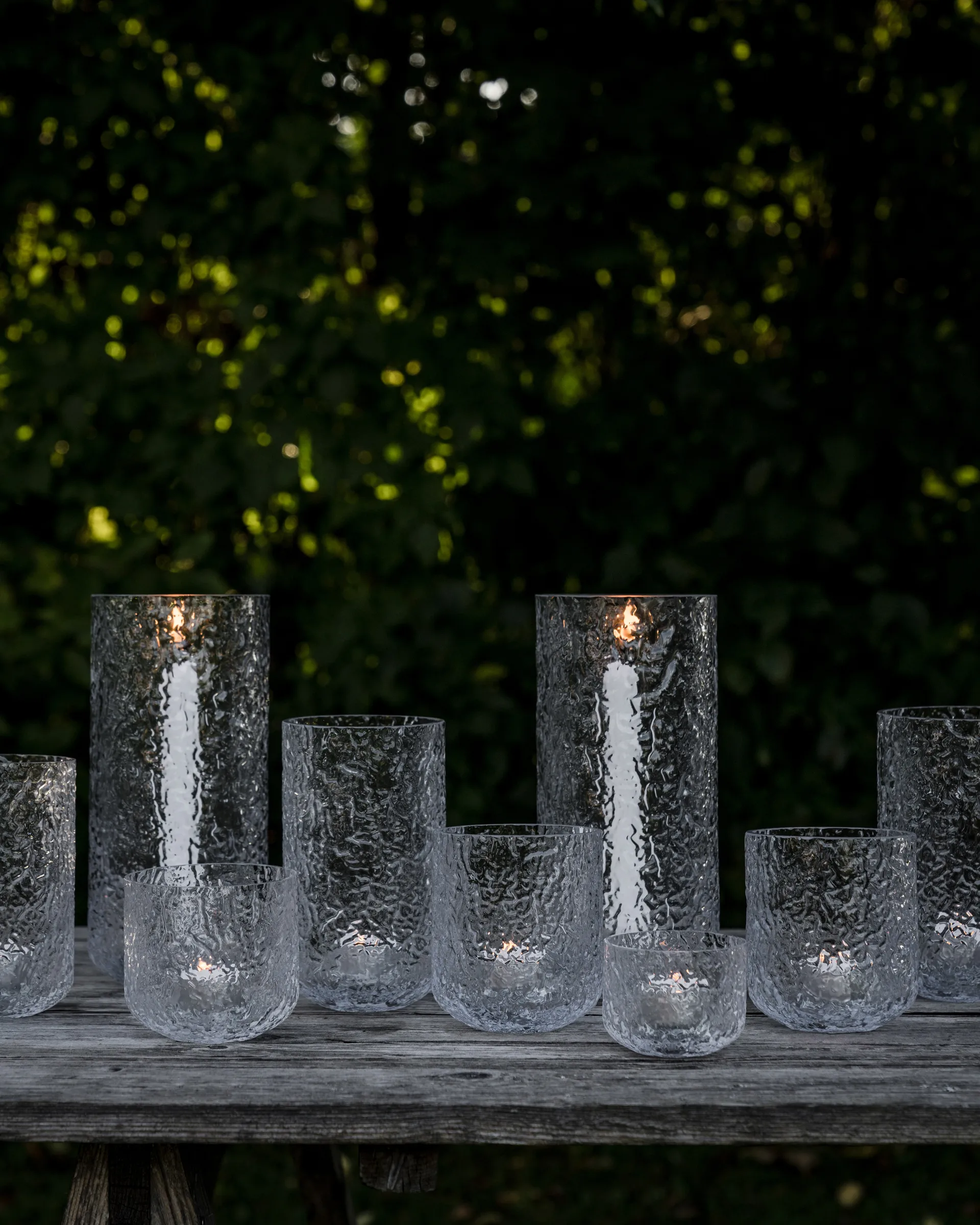 Ernst patterned candle holder, Ø10x9 cm ERNST