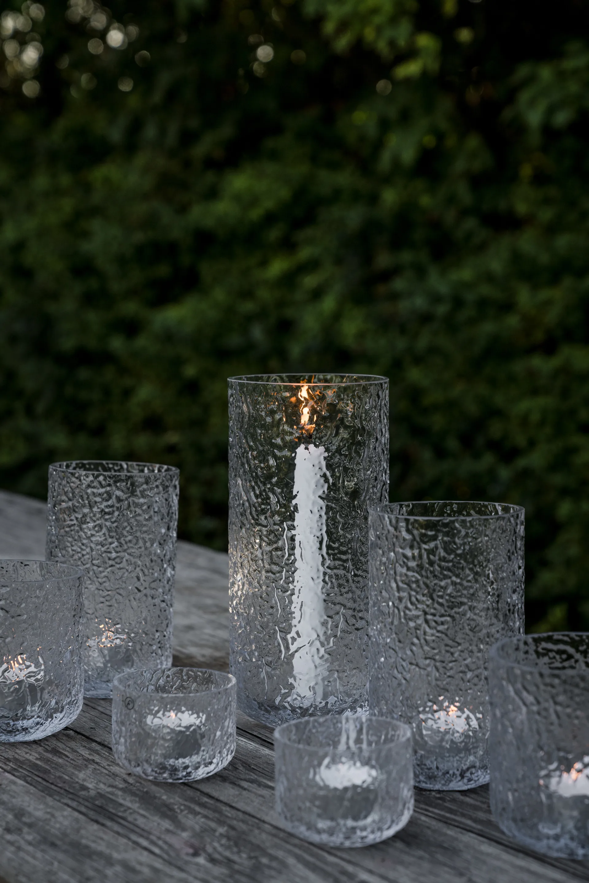 Ernst patterned candle holder, Ø8x6 cm ERNST