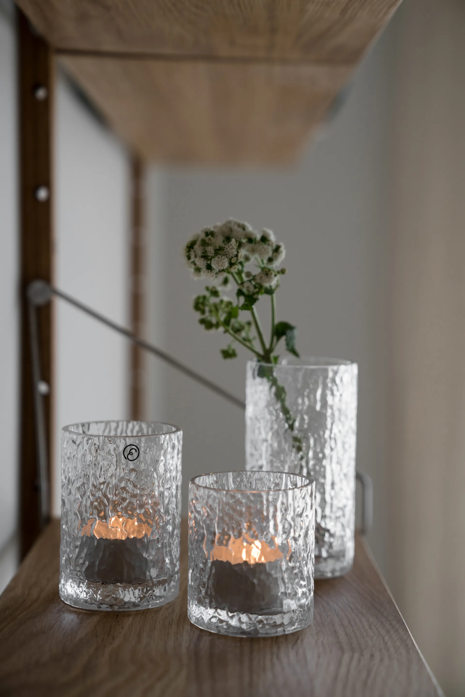 Ernst patterned vase/candle holder, Ø5.3x8.5 cm ERNST