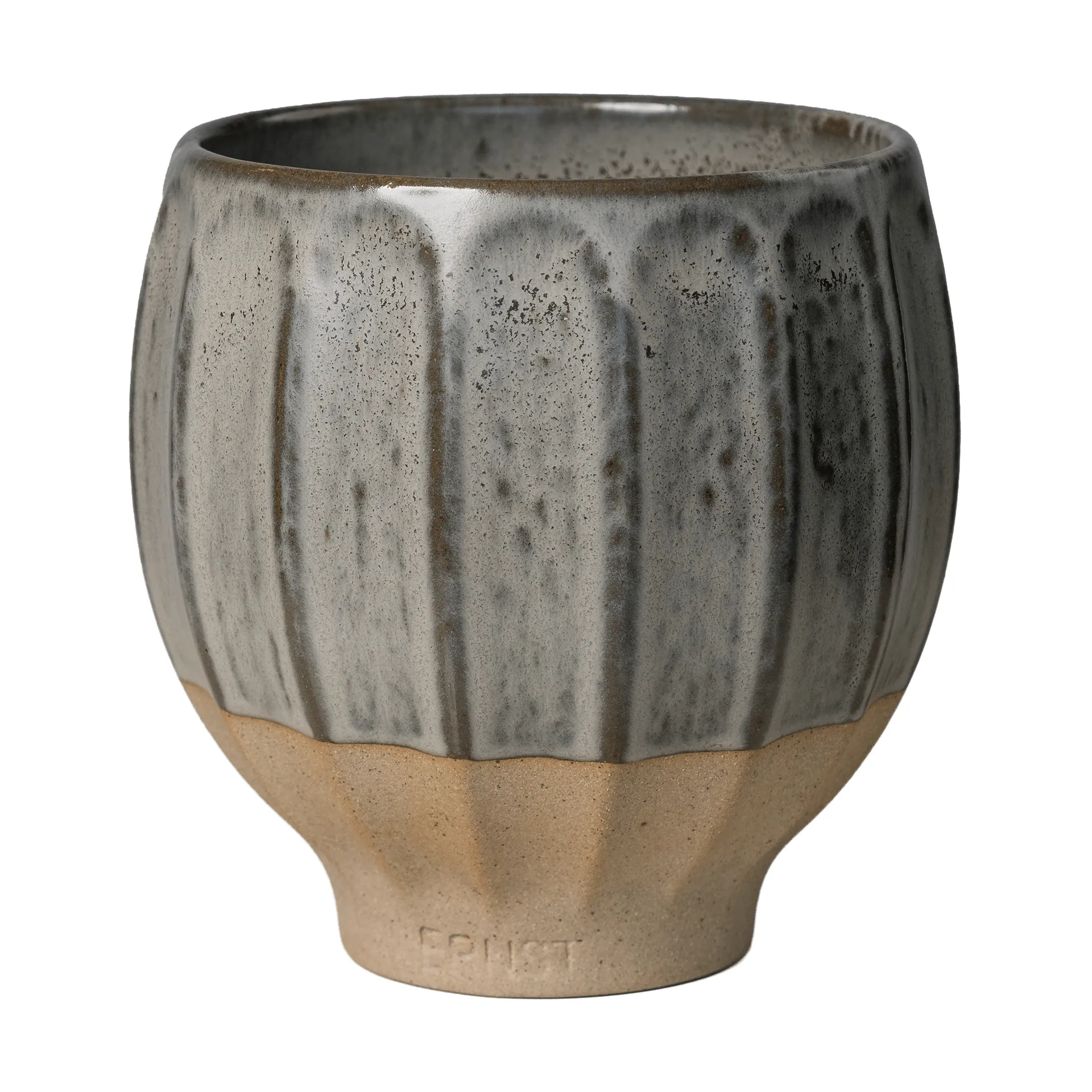Ernst plant pot, Grey-natural, Ø14x14 cm ERNST