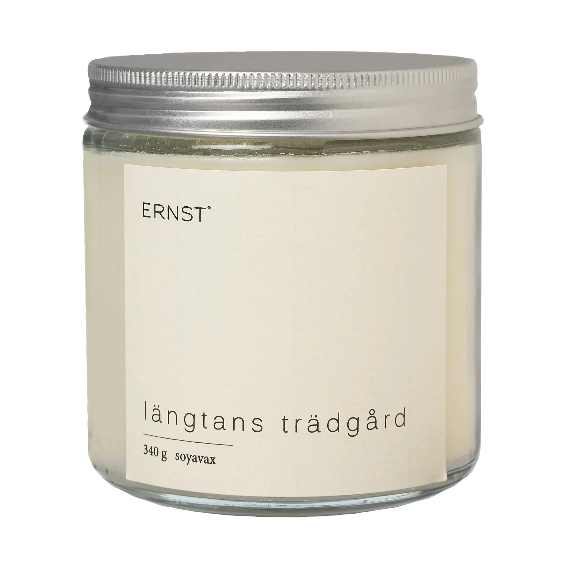 Ernst scented candle in glass with lid Ø9 cm, Garden of Desire ERNST