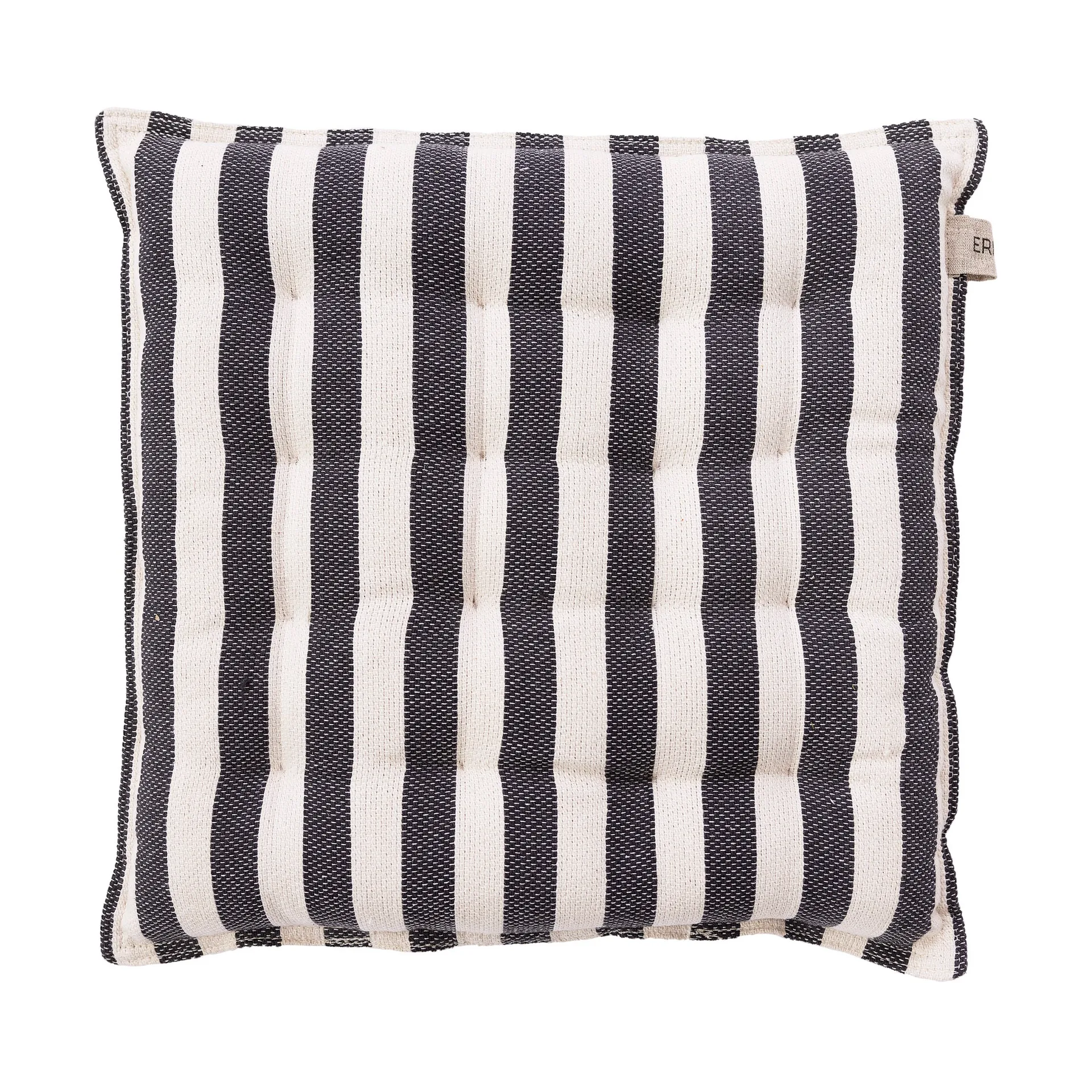 Ernst seat cushion 40x40cm, Natural white-dark grey ERNST