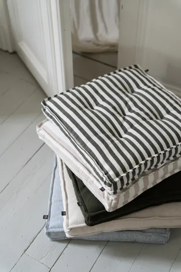 Ernst seat cushion 45x45 cm - Sage-white - ERNST