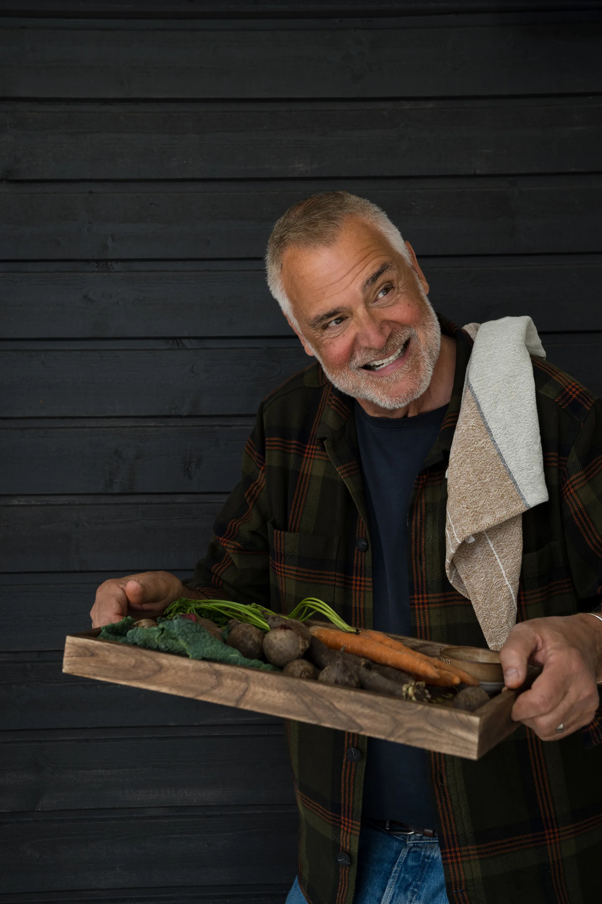 Ernst serving tray 30x45 cm, Dark brown ERNST