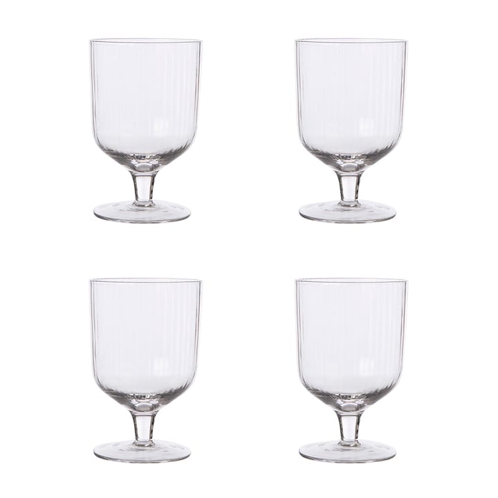 Ernst snaps glass 4-pack - Clear - ERNST