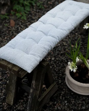 Ernst stair cushion 30x100 cm - Blue-white - ERNST