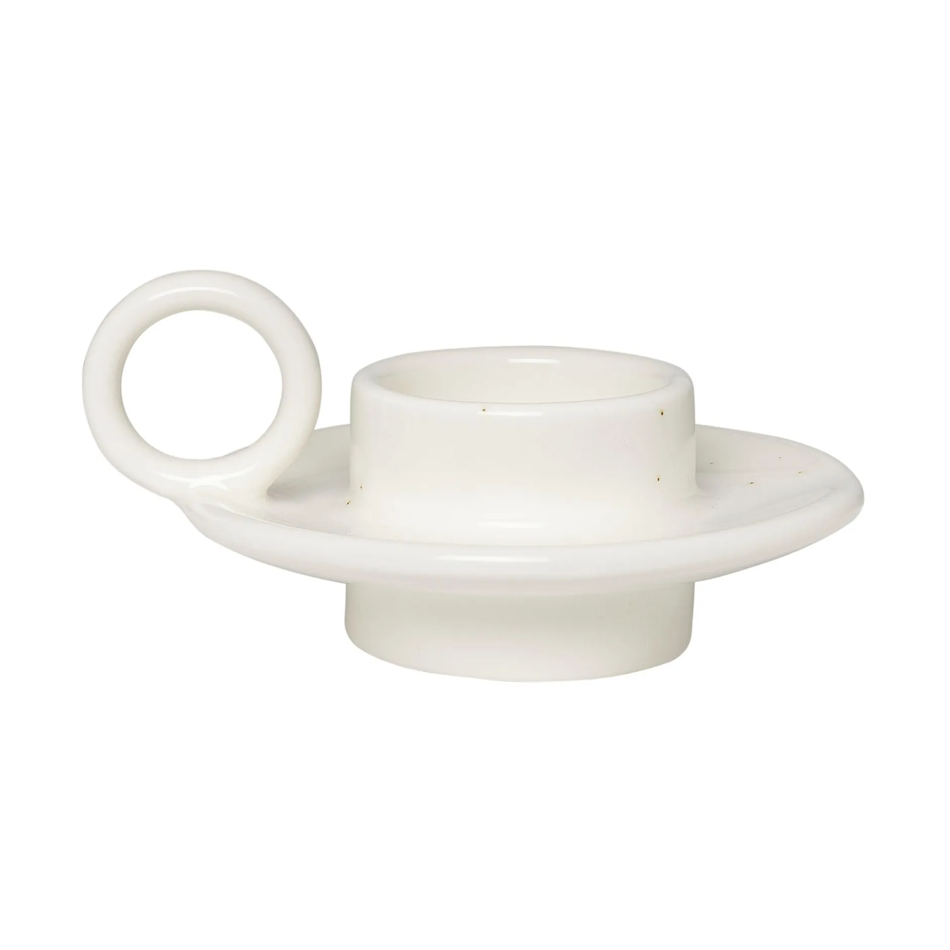 Ernst tealight holder Ø11.5 cm, Vanilla ERNST