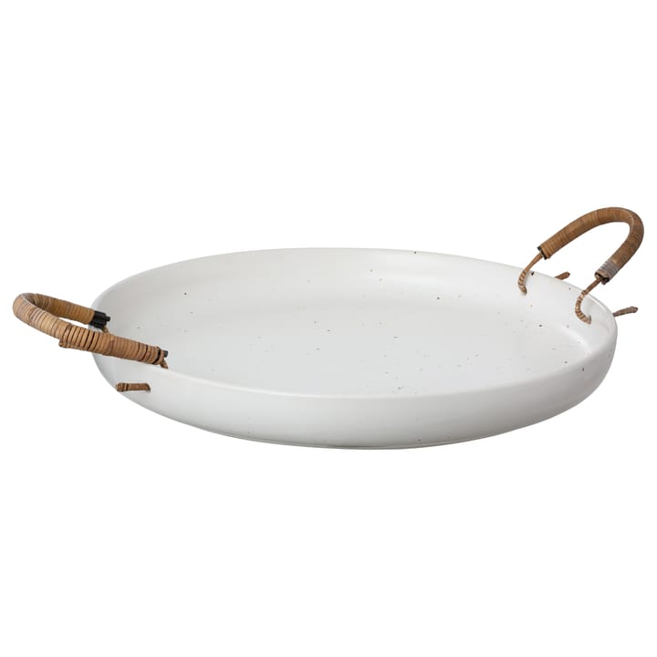 Ernst tray with handle white, Ø35 cm ERNST