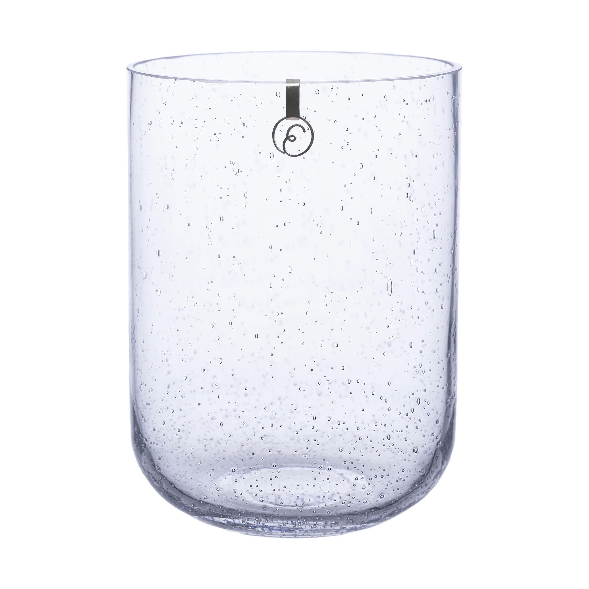 Ernst vase bubbly glass 18 cm, Clear ERNST