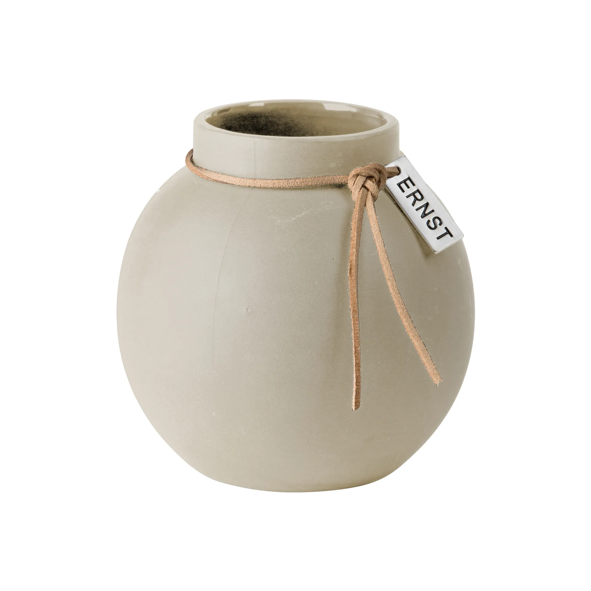 Ernst vase stoneware nature, 10 cm ERNST