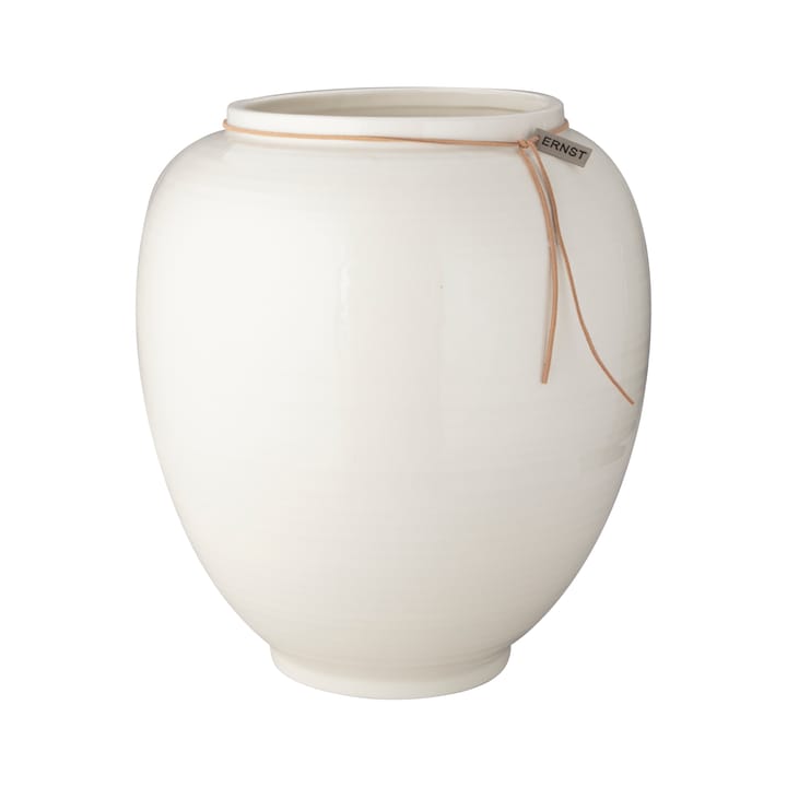 Ernst vase white glazed, 33 cm ERNST