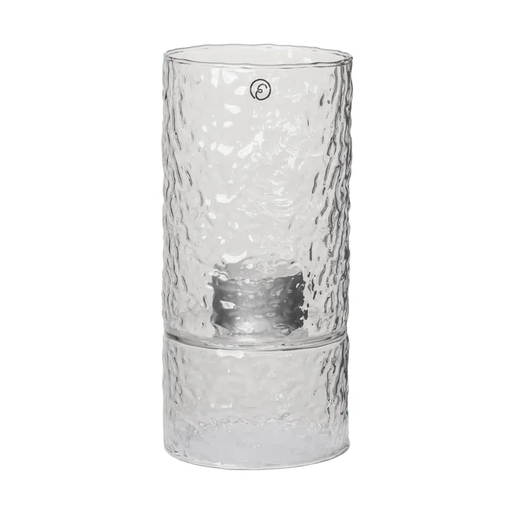 Ernst vase/tealight holder textured - Ø7.5x16 cm - ERNST