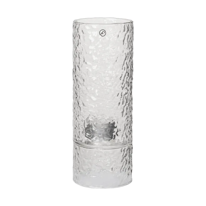 Ernst vase/tealight holder textured - Ø7.5x20 cm - ERNST