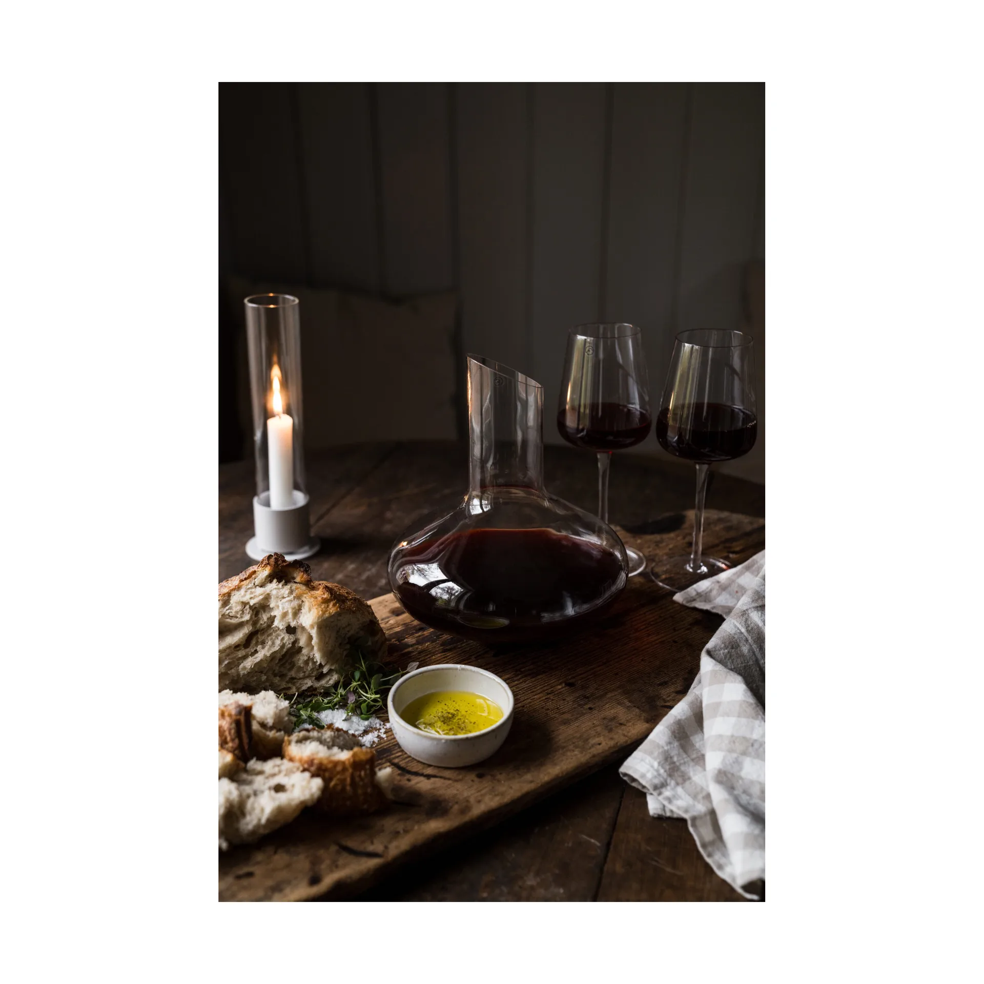 Ernst wine carafe 2 l, Clear ERNST