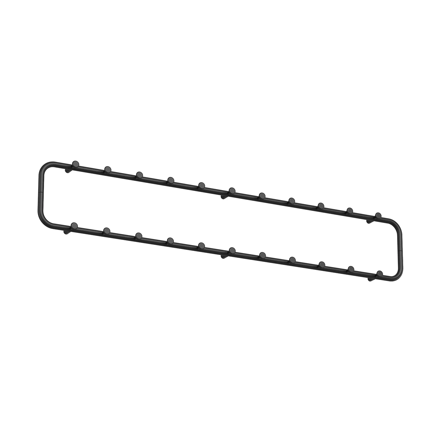 Classic coat rack 120 cm, Black Essem Design