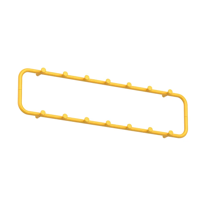 Classic coat rack 80 cm - Sun yellow - Essem Design