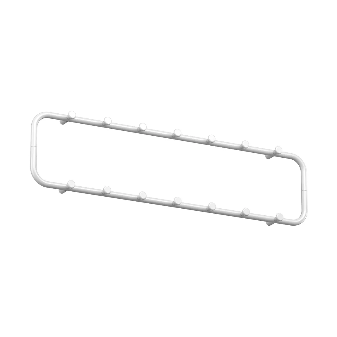 Classic coat rack 80 cm, White Essem Design